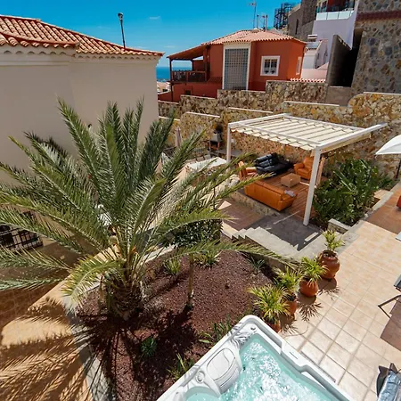 Magnificent 5-star With Sea View, Jacuzzi And Pool Apartament Arguineguin